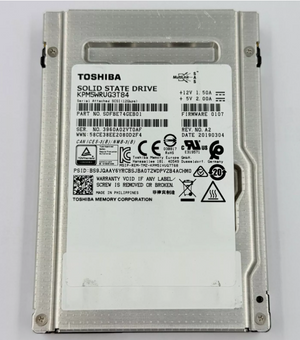 Toshiba KPM5WRUG3T84 1.92TB/3.84TB SAS 12Gbps 2.5" SSD hard drive