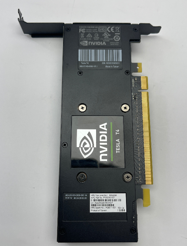 NVIDIA Tesla T4 16GB GDDR6 PCI-E 3.0 x16 GPU HPE P09230-001