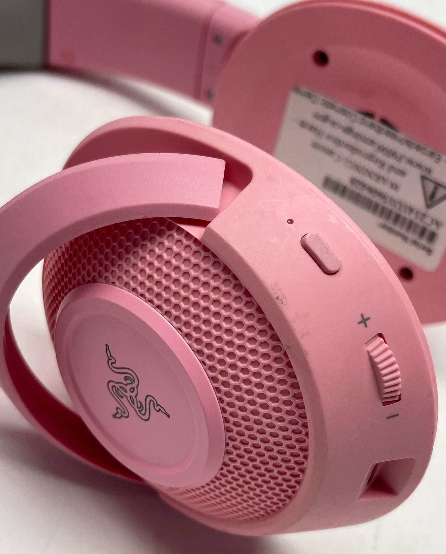 Razer Kraken BT Pink Kitty Edition Wireless Over-Ear Headset Missing Earmuff