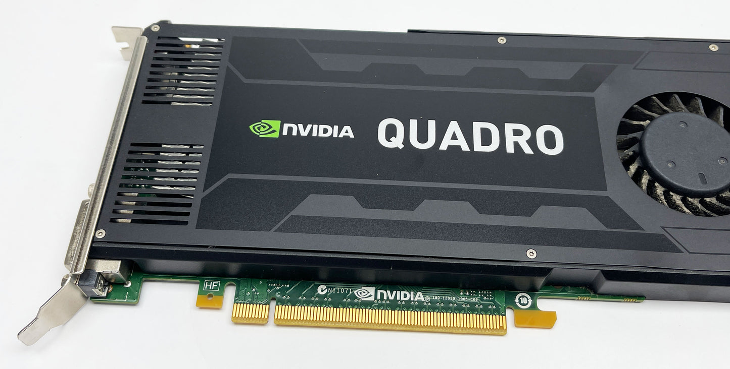 NVIDIA Quadro K4000 PCI Express Desktop Video Graphics Card -Used