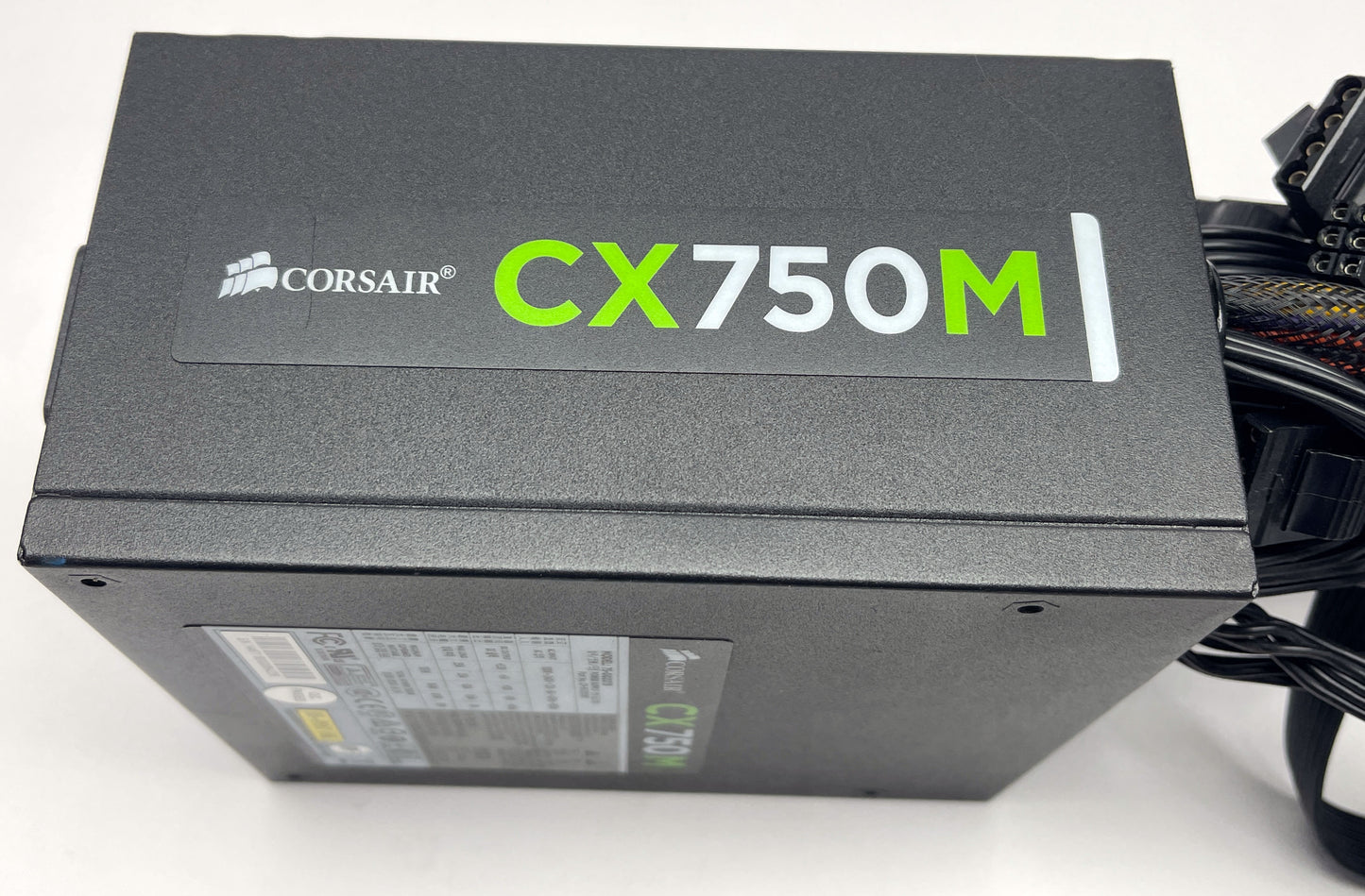 CORSAIR CX750M Model- 75-002019 , 750W Power Supply Desktop Computer PSU