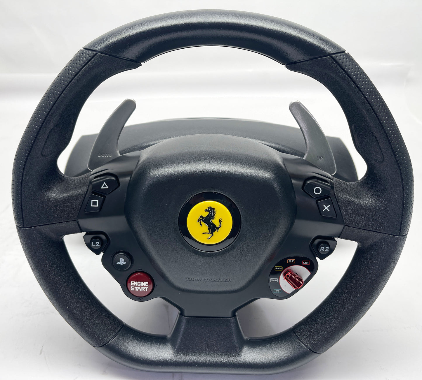 Thrustmaster T80 Ferrari 488 GTB Edition Racing Wheel - Black for PS4 Gaming Simulator