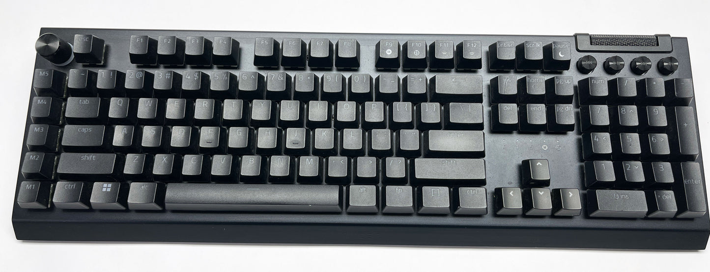 Razer BlackWidow V4 PRO Wired Green Clicky Switch Keyboard RZ03-04680200-R3U1 Gaming Keyboard