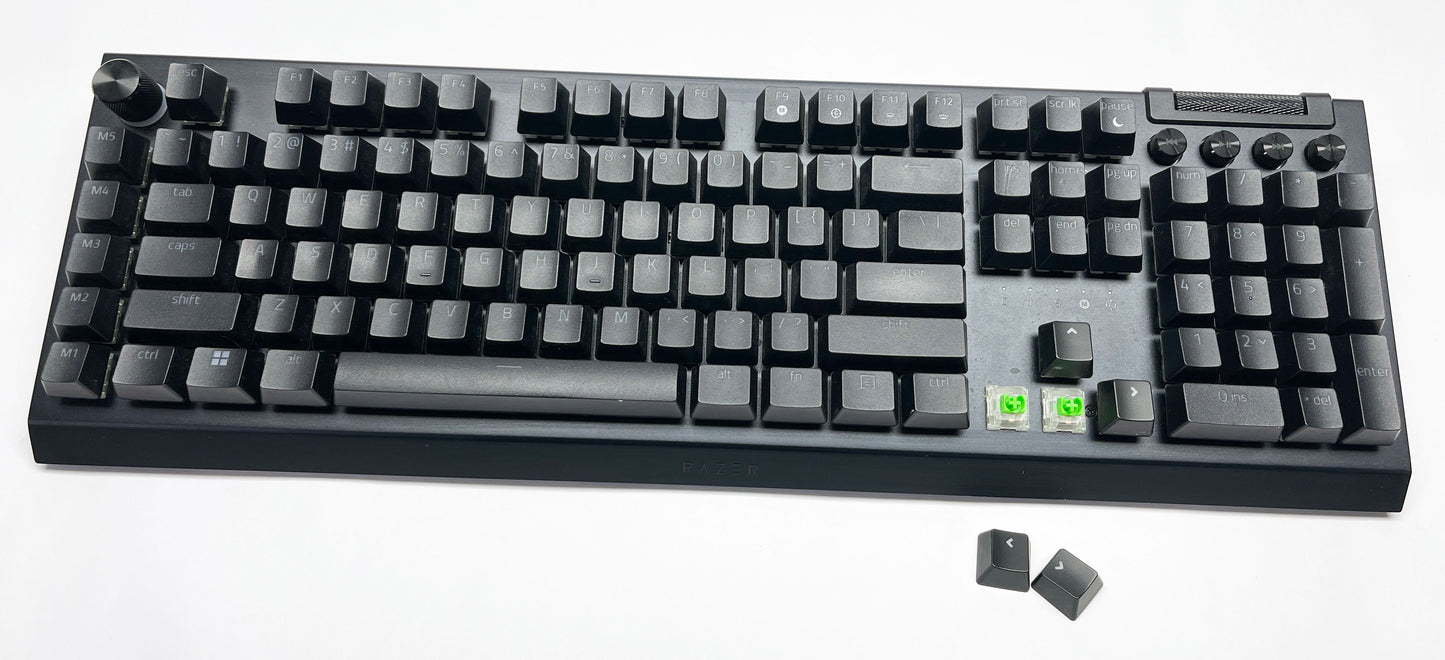 Razer BlackWidow V4 PRO Wired Green Clicky Switch Keyboard RZ03-04680200-R3U1 Gaming Keyboard