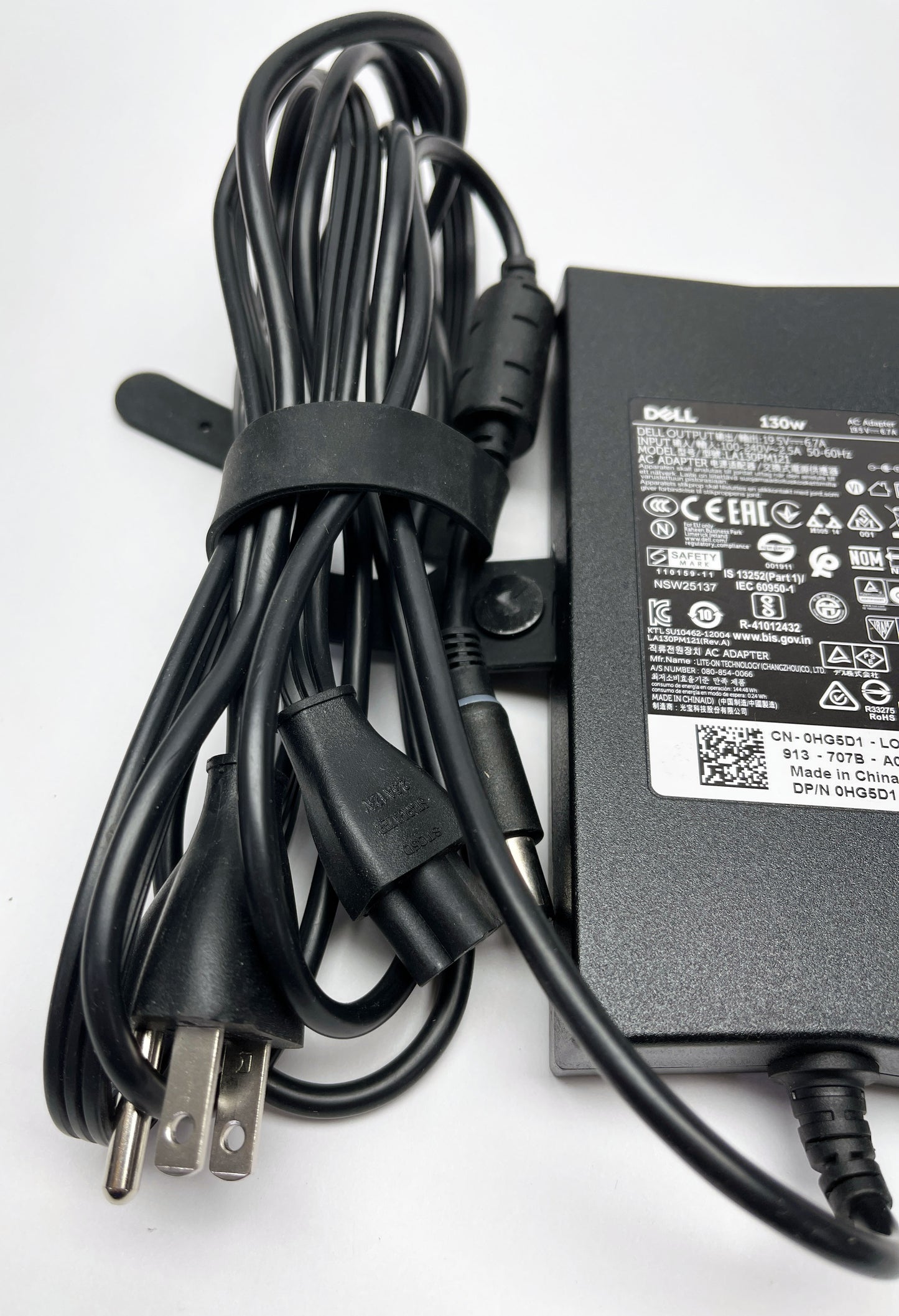 DELL 130W 19.5V, 6.7A Charger LA130PM121 AC power Adapter Charger DP/N 0HG5D1 For Dell Laptop