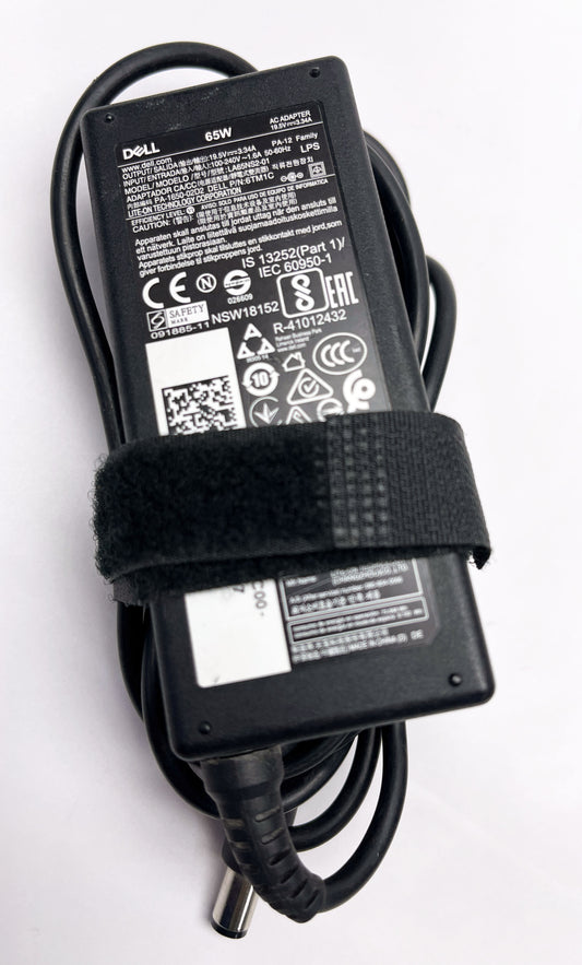 DELL 65W 19.5V, 3.34A Charger LA65NS2-01 AC power Adapter Charger DP/N 6TM1C For Dell Laptop