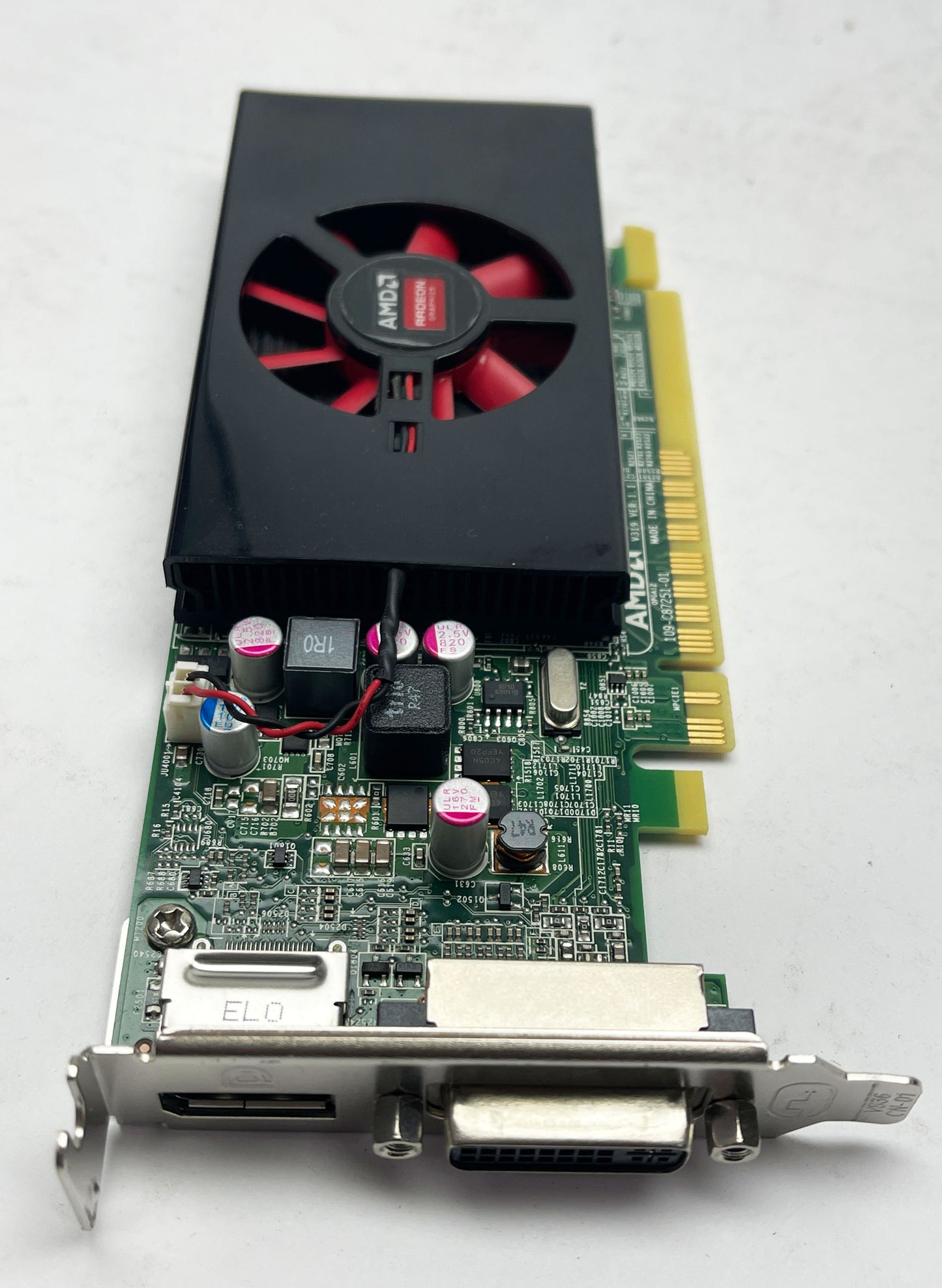 Dell Radeon R7 350X 4GB GDDR3 Low Pro PCIe Video Card 109-C87251-01 /0N81X7- used