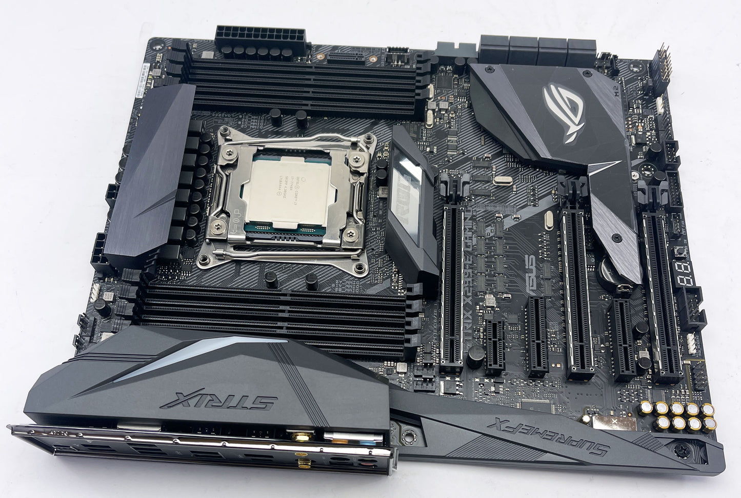 ASUS STRIX X299-E GAMING ATX Motherboard With I/O Shield & Intel Core i7 CPU 4.3_Pre Owned