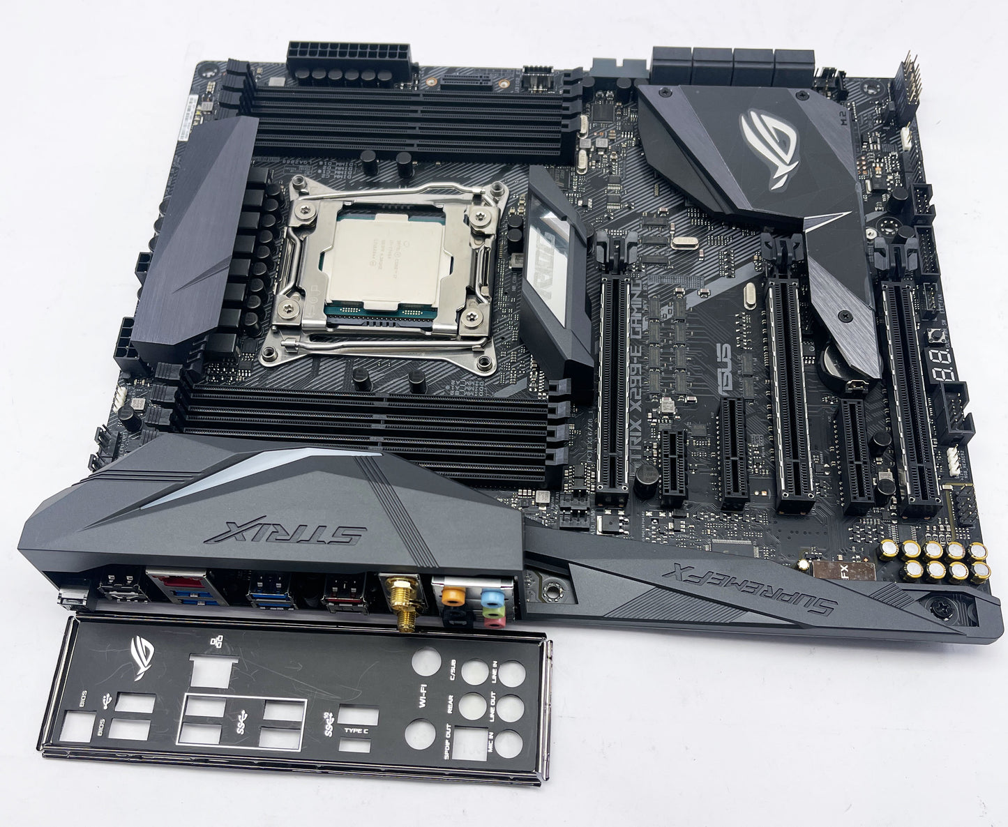 ASUS STRIX X299-E GAMING ATX Motherboard With I/O Shield & Intel Core i7 CPU 4.3_Pre Owned