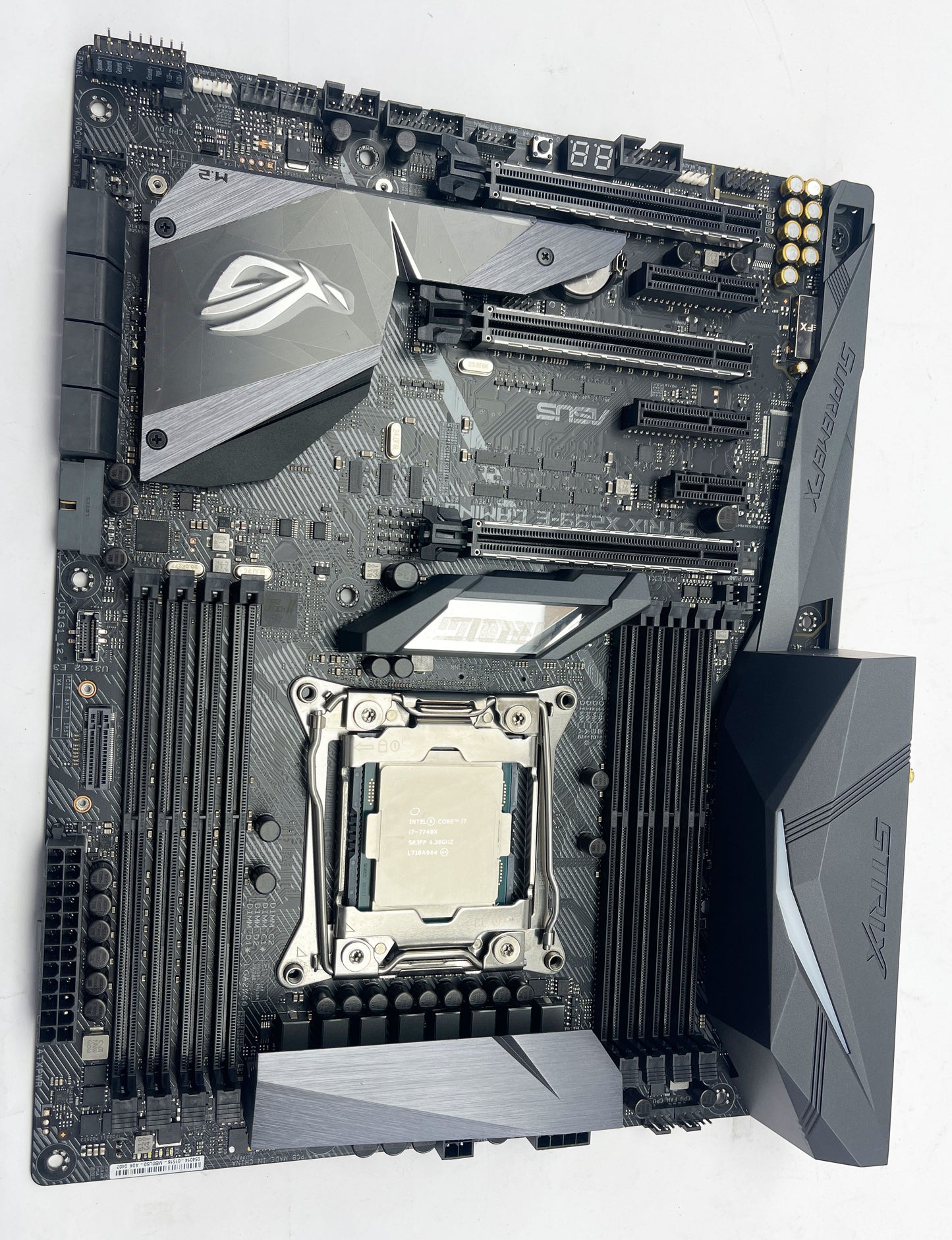 ASUS STRIX X299-E GAMING ATX Motherboard With I/O Shield & Intel Core i7 CPU 4.3_Pre Owned