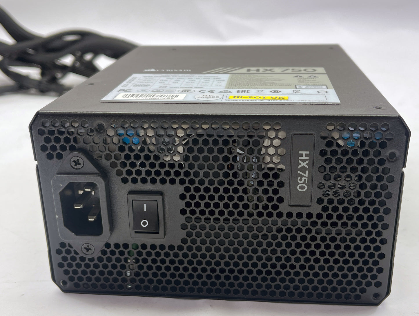 CORSAIR HX Series HX750 RPS0074 Power Supply CP-9020137 / 750W Desktop PC PSU- Pre-Owned- Tested