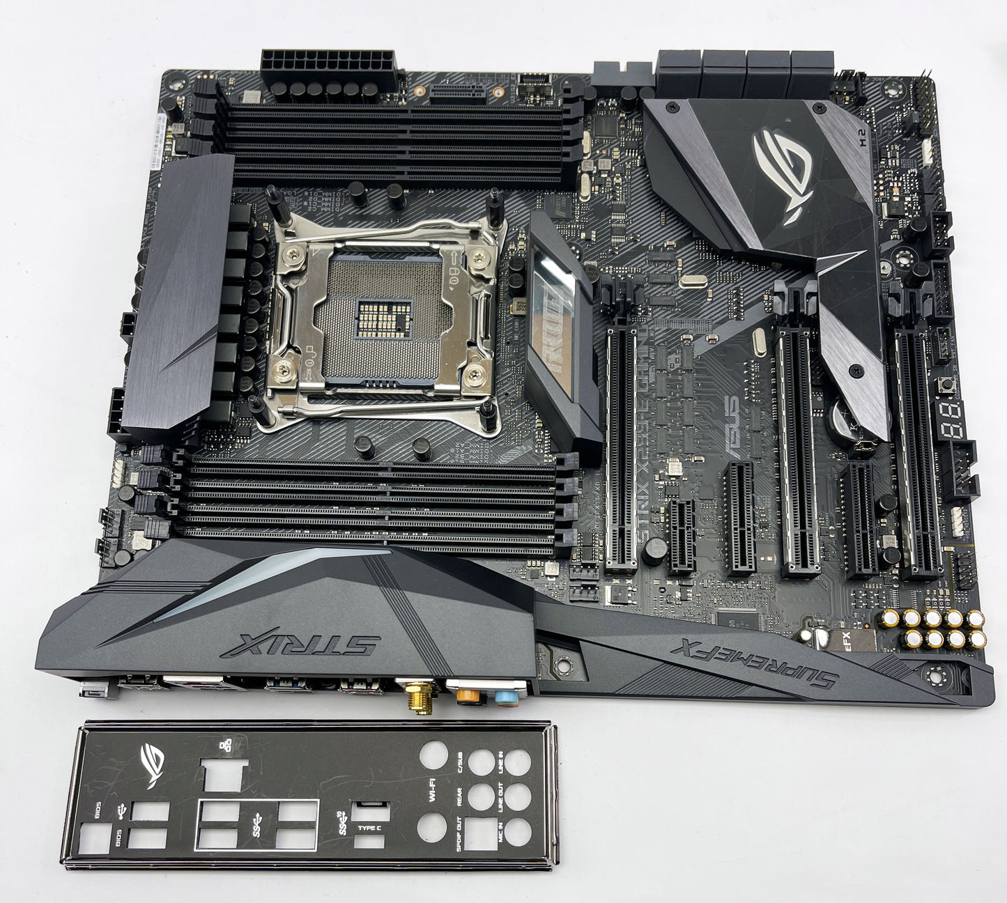 ASUS STRIX X299-E GAMING ATX Motherboard With I/O Shield -Motherboard Only