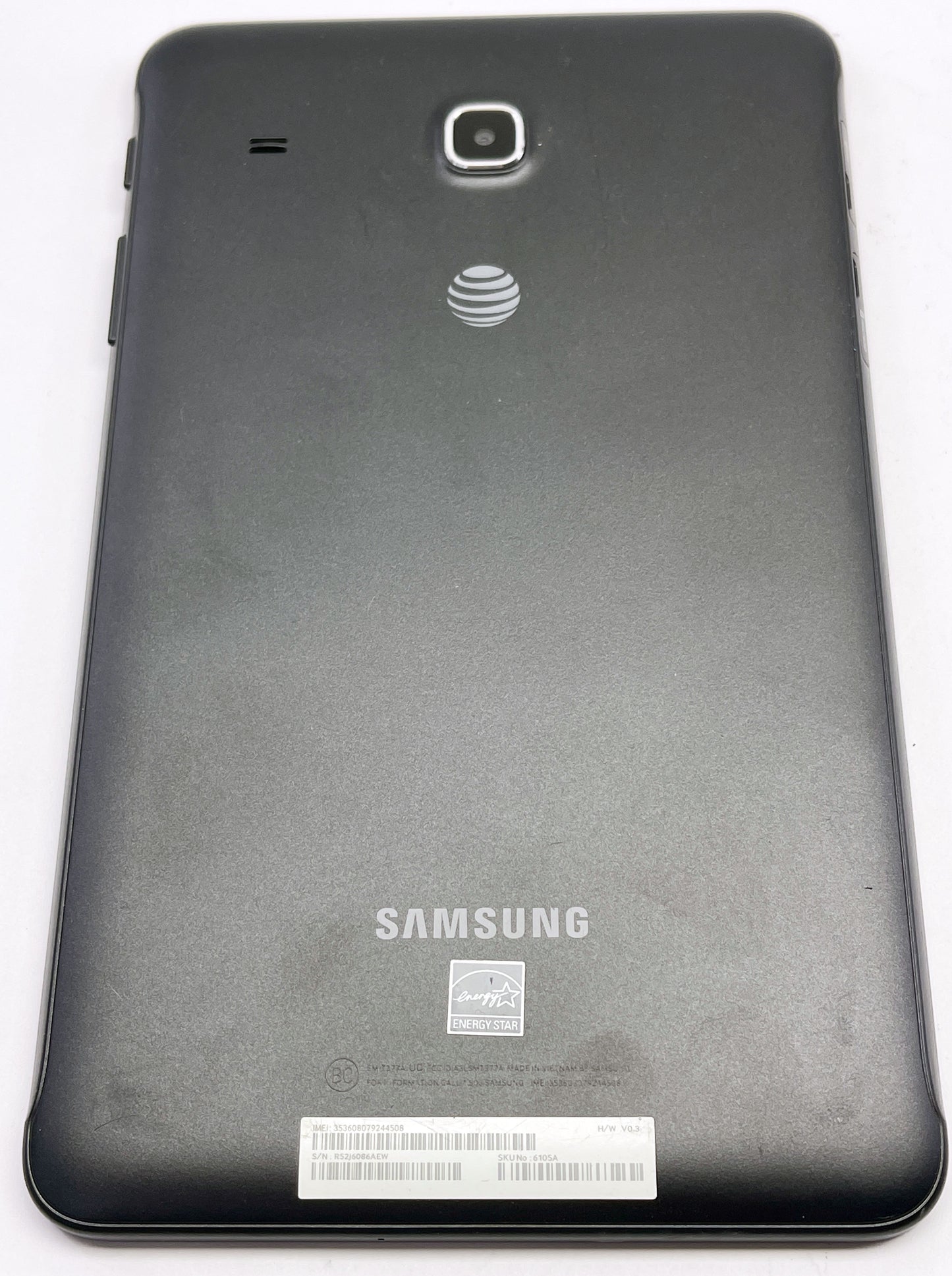 Samsung Galaxy Tab E 8" 16GB Android Tablet Wi-Fi Cellular AT&T Black SM-T377A