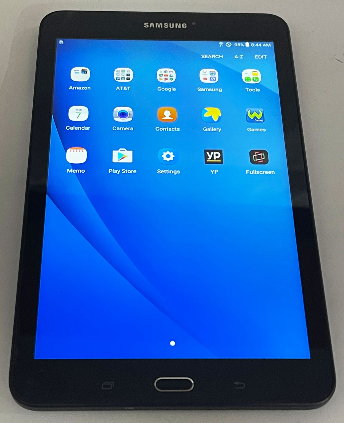 Samsung Galaxy Tab E 8" 16GB Android Tablet Wi-Fi Cellular AT&T Black SM-T377A