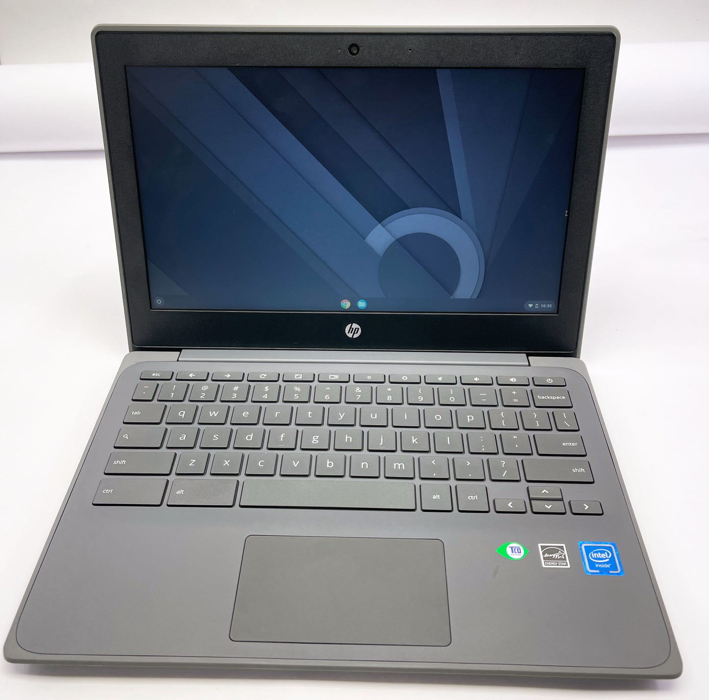 HP Chromebook 11 G8 EE 11.6” Intel Celeron N4020 CPU@1.10 GHz 4 GB RAM 32GB eMMC-Used