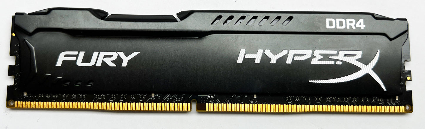 8GB DDR4 Kingston HyperX Fury Black HX421C14FBK4/32 1.2V Memory Desktop PC RAM