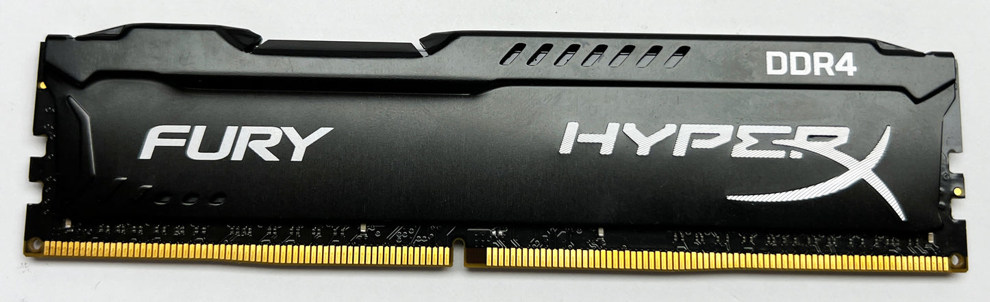 8GB DDR4 Kingston HyperX Fury Black HX421C14FBK4/32 1.2V Memory Desktop PC RAM