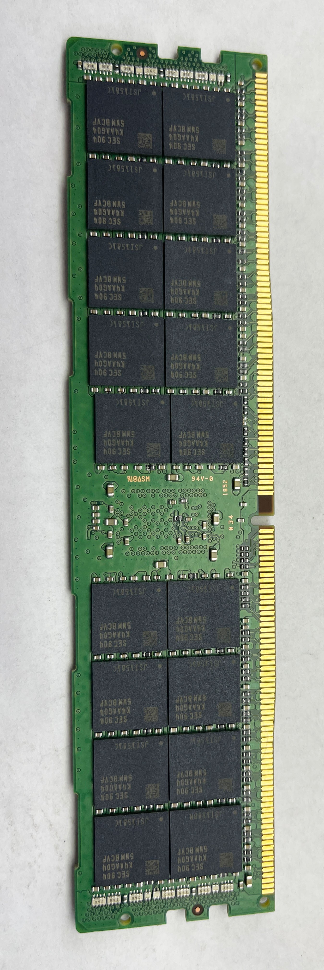 Samsung 64GB DDR4 2933MHz ECC REG RDIMM 2Rx4 PC4 2933Y SERVER M393A8G40MB2-CVF - Used