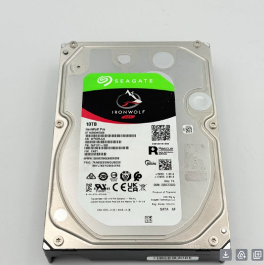 Seagate IronWolf Pro 10TB 7.2K 6Gb/s 3.5" SATA Hard Drive