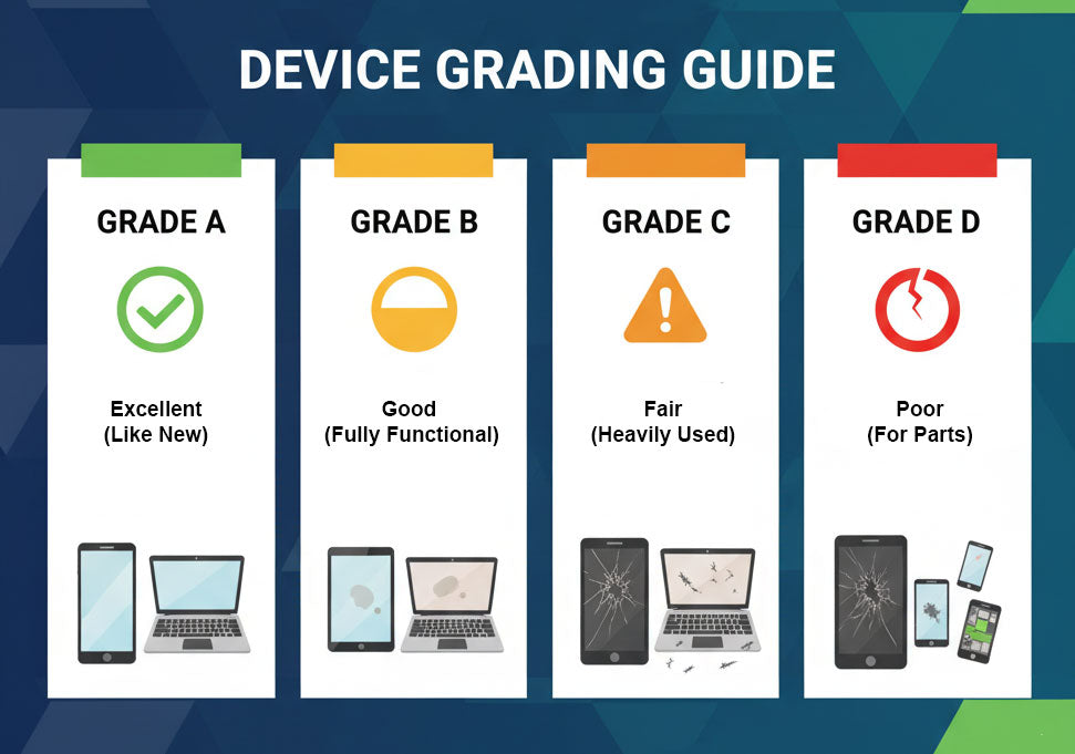 Device Condition Bulk Purchase of Used Electronics