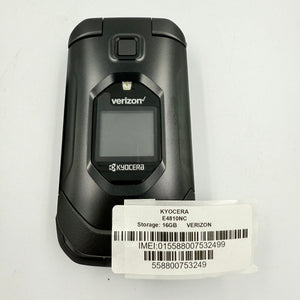 KYOCERA DURAXV LTE EXTREME E4810 16GB (Verizon) 4G VoLTE FLIP PHONE