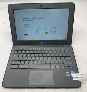 HP Chromebook 11 G6 EE - Intel Celeron N3350U, 4GB RAM, 16GB Storage, Grade B Used