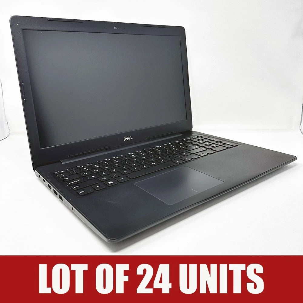 Lot of 24 - Dell Latitude 3590 15.6" Laptop 8GB RAM 256GB SSD Intel Core i5