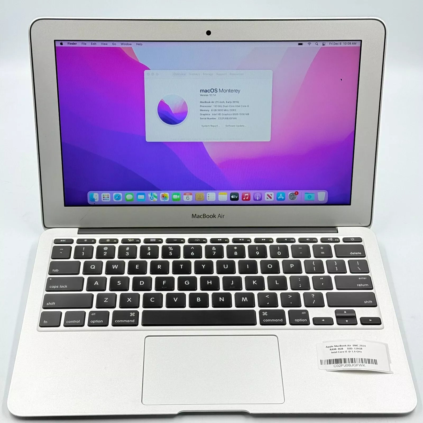 APPLE MacBook Air 2015 i5 11インチ A1465 MacBook Air 11\" 1.6GHz (Early 2015) | mac of all trades