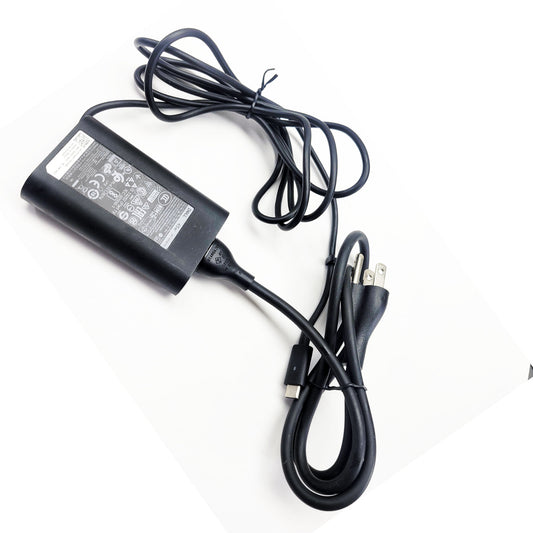 "Dell Laptop Charger AC Adapter  45W  5V/9V/15V/20V= 3A/3A/3A/2.25A USB-C Type-C"